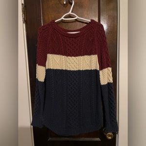 LLBean Signature Cotton Fisherman Tunic Sweater